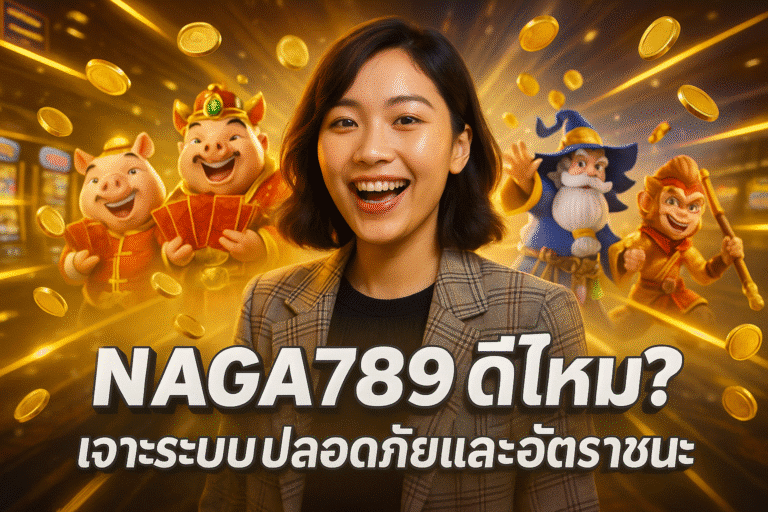 NAGA789 ดีไหม? เจาะระบบปลอดภัยและอัตราชนะ