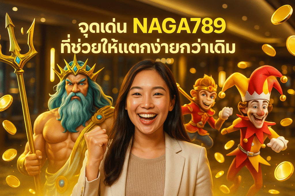 จุดเด่น NAGA789 ที่ช่วยให้แตกง่ายกว่าเดิม