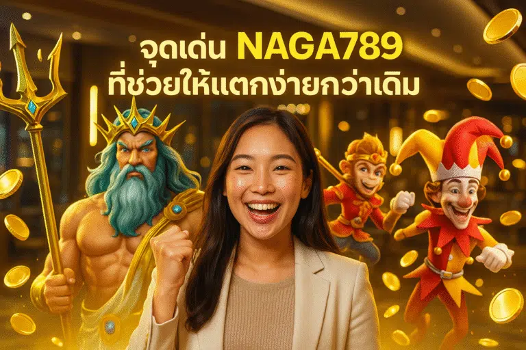 จุดเด่น NAGA789 ที่ช่วยให้แตกง่ายกว่าเดิม